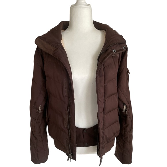 FLASH SALE! The North Face Women's Brown Recco 600 w/faux Fur Hood, Small - Picture 2 of 10